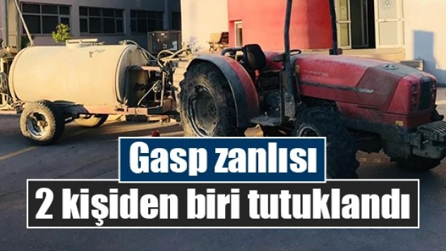 Gasp zanlısı 2 kişiden biri tutuklandı