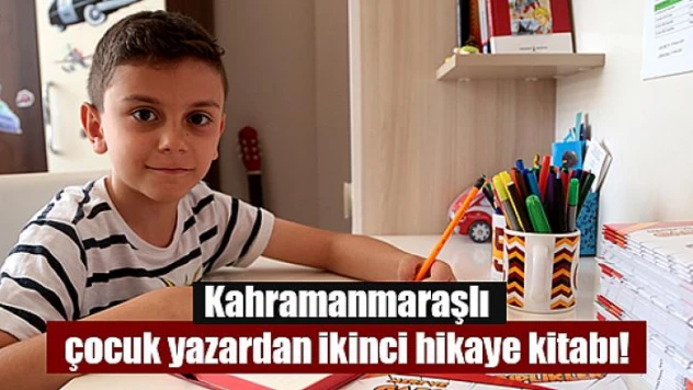 Kahramanmaraşlı çocuk yazardan ikinci hikaye kitabı!