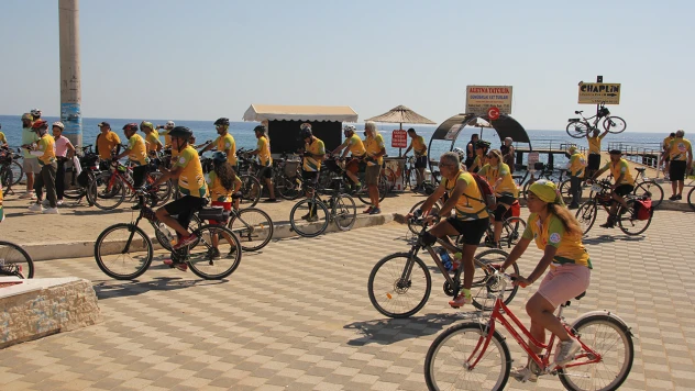 1'inci Limon Çiçeği Bisiklet Festivali başladı