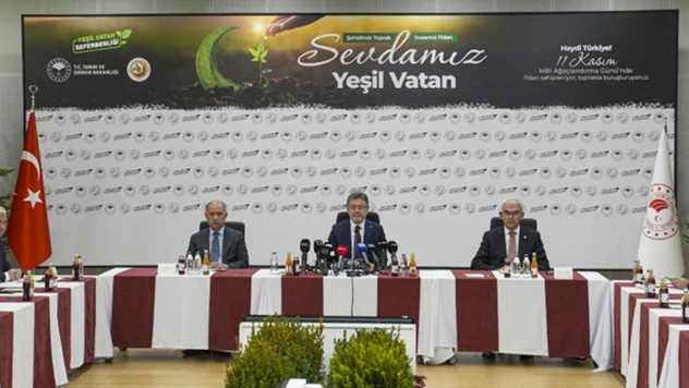 1 yılda 550 milyon fidan ve tohum toprakla buluşacak