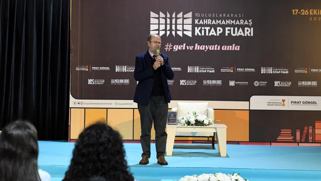 10'uncu Uluslararası Kahramanmaraş Kitap Fuarı, söyleşisiyle noktalandı