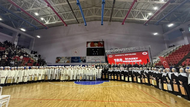 122 hafız için icazet töreni düzenlendi