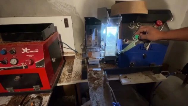 125 bin makaron ele geçirildi