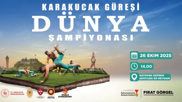 18 ülkeden 130'u aşkın pehlivan, Kahramanmaraş'ta zirve için mücadele edecek