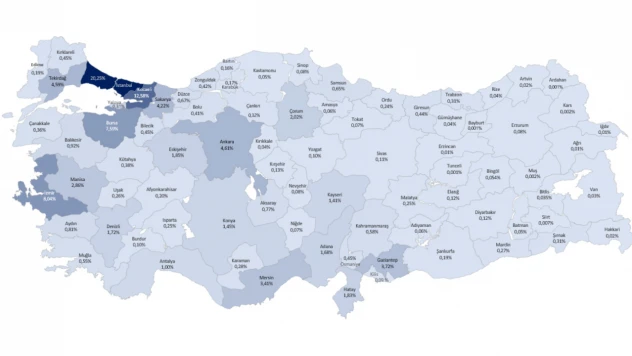 2025'in ilk 10 ayında 29 İl 1 milyar doları aştı, 46 ilde artış kaydedildi