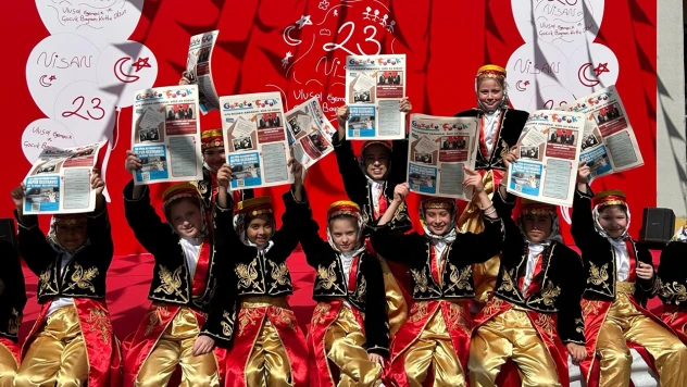 23 Nisan'a özel hazırlanan Gazete Çocuk yayında