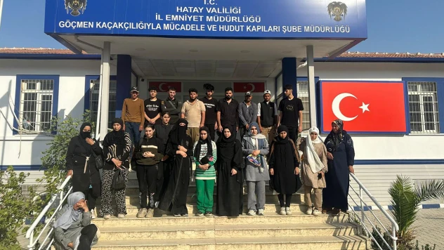 24 düzensiz göçmen yakalandı