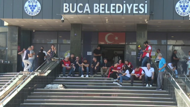 3 aydır maaş alamayan işçiler eylemde