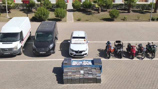 3 milyon 780 bin makaron ele geçirildi