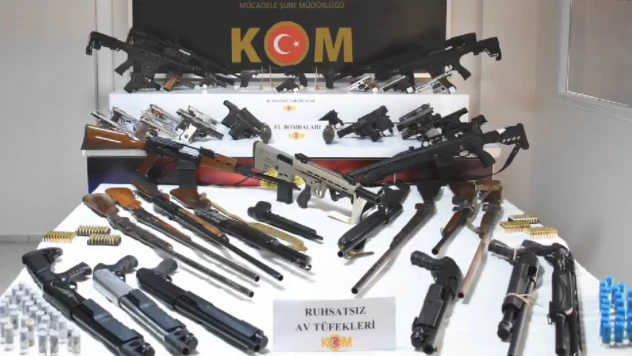 35 ilde silah kaçakçılarına ağır darbe