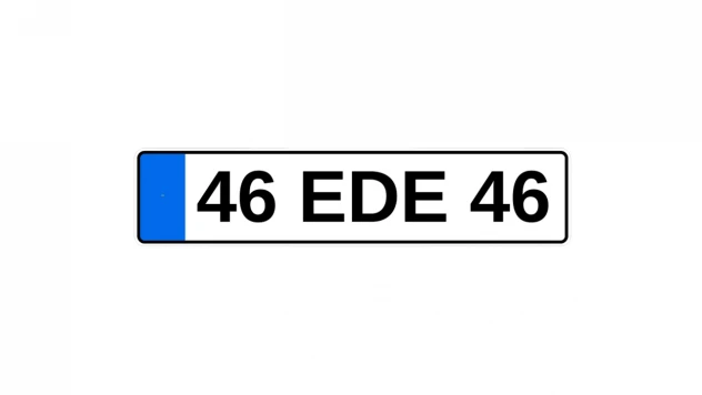 46 EDE 46 plakasının sahibi belli oldu
