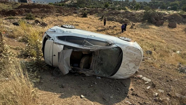 5 kişinin yaralandığı kaza güvenlik kamerasında