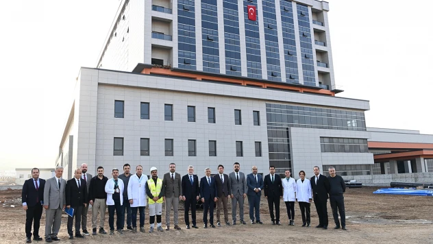 600 yataklı Kahramanmaraş Ferhuş Sağlık Kompleksi'nde çalışmalar sürüyor