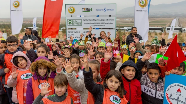 81 İlde 81 Orman projesi kapsamında 30 bin fidan dikildi