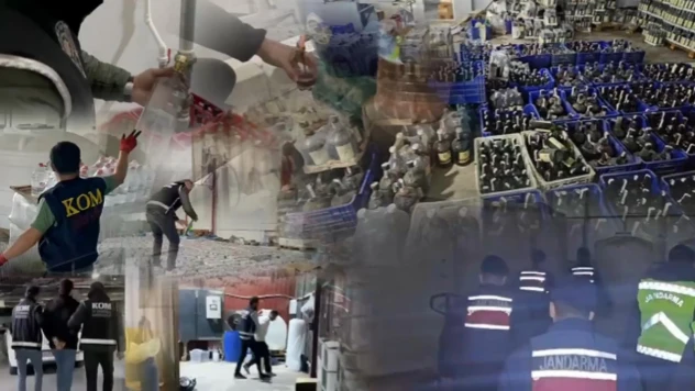 81 ilde sahte alkol operasyonu