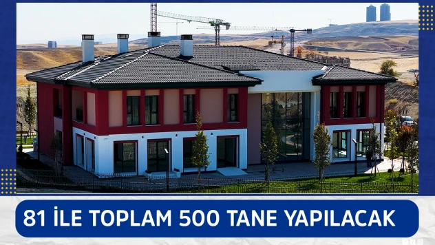 81 ile toplam 500 tane yapılacak