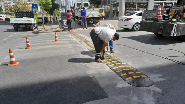9 Bin 400 noktada trafiği güvenli hale getirmek için çalışma yapıldı