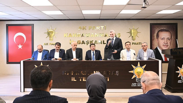 Adalet Bakanı Tunç, Kahramanmaraş'ta