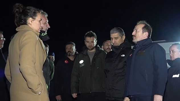 AFAD Başkanı Pehlivan, derenin taştığı bölgede incelemelerde bulundu