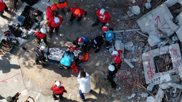 AFAD koordinesinde gerçeği aratmayan tatbikat