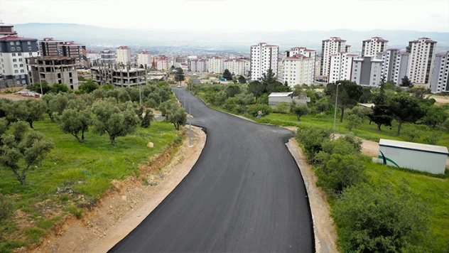 Ahır Dağı Caddesi'nde çalışmalar tamamlandı