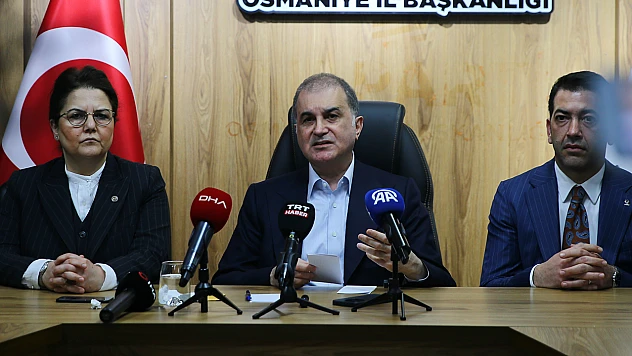 AK Parti Sözcüsü Ömer Çelik, '11 ilimizi etkileyen büyük bir felaketti'