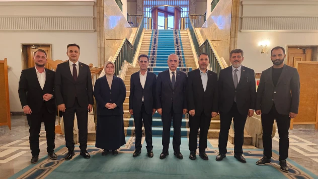 AKEDAŞ Genel Müdürü ve beraberindeki heyet TBMM'de