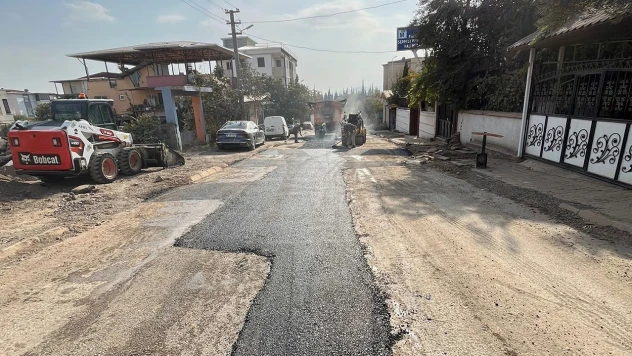 Altyapısı tamamlanan arterlerde çalışmalar sürüyor