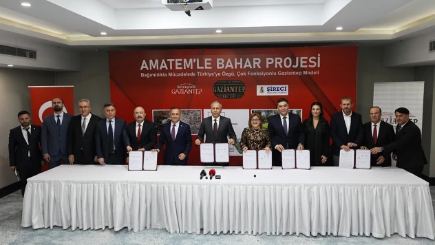 AMATEM ve Bahar Merkezi protokolü imzalandı