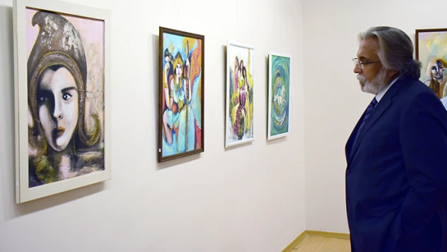 Amazon Kadınlar Resim Sergisi, SANKO Sanat Galerisi'nde