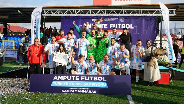 Ampute Futbol Türkiye Kupası Kahramanmaraş'ta sahibini buldu