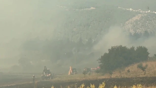 Anızda başlayıp ormana sıçrayan yangın kontrol altına alındı
