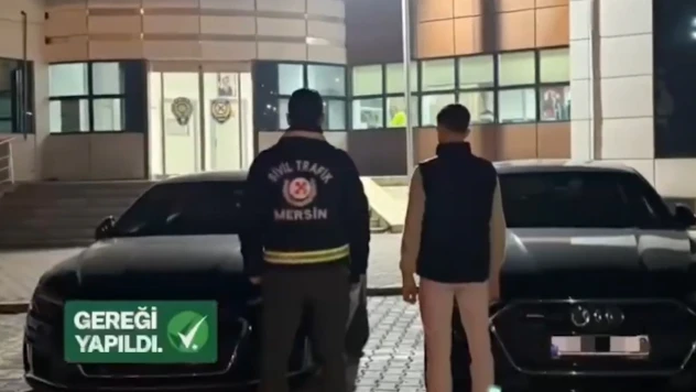 Araçlarına yasa dışı çakar takan kişiye 414 bin lira ceza