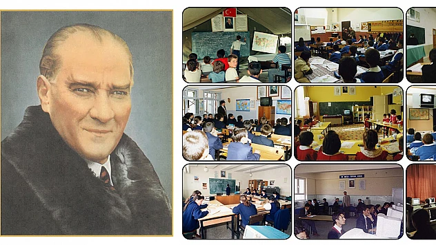 Atatürk'ün orijinal tarihi portresi MEB'in arşivinde