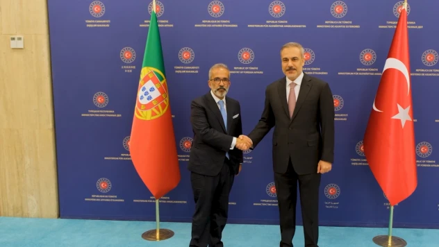 Bakan Fidan, Portekiz Dışişleri Bakanı Rangel ile bir araya geldi