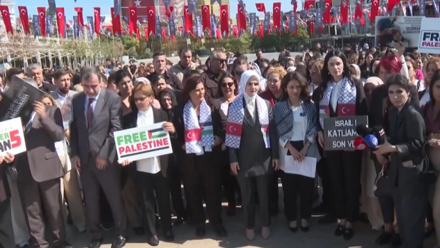 Bakan Göktaş'tan Gazze için sessiz çığlık eylemine destek