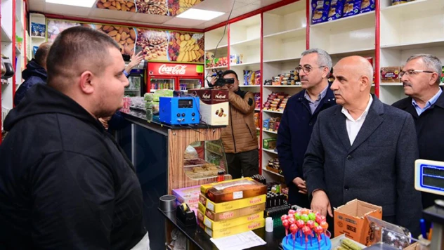 Bakan Kirişci ve Başkan Güngör, Göksun'da