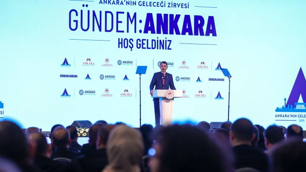 Bakan Kurum, Ankara'nın Geleceği Zirvesi'nde konuştu