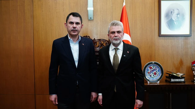 Bakan Kurum'dan, Başkan Görgel'e ziyaret