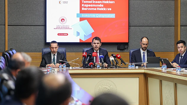 Bakan Kurum, 'Sadece konut değil, yeni yaşam alanları kurduk'
