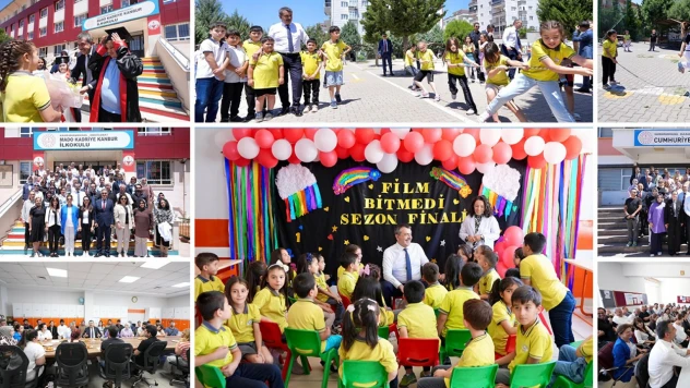 Bakan Tekin, Kahramanmaraş'ta öğrenci ve öğretmenlerle bir araya geldi