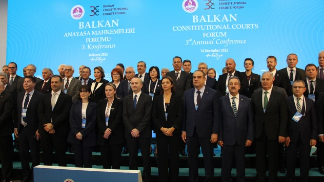 Balkan Anayasa Mahkemeleri Forumu 3'üncü Konferansı yapıldı