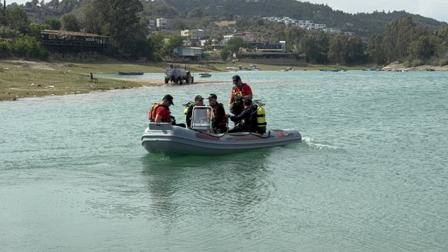 Baraj gölünde kaybolan kişi aranıyor