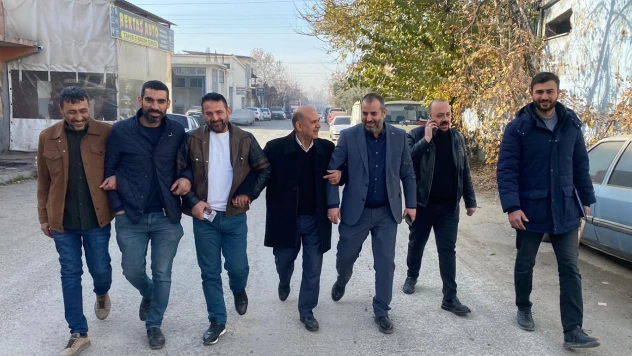 Başkan Adayı İsmail Binici'den esnafa bire bir ziyaret