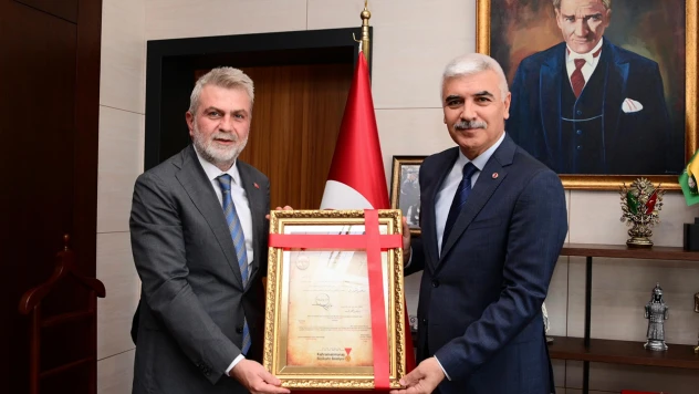 Başkan Görgel'den Emniyet Müdürü Yiğit'e hayırlı olsun ziyareti