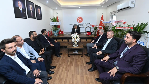 Başkan Görgel'den MHP İl Başkanı Metehan'a hayırlı olsun ziyareti