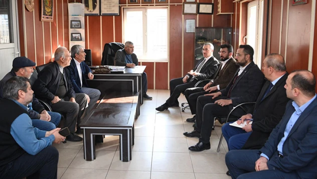 Başkan Güngör'den, Mağralı'ya ziyaret