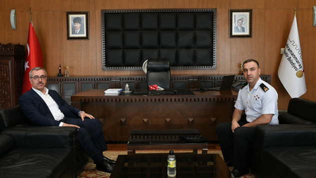 Başkan Güngör, İl Jandarma Komutanı İnan'ı misafir etti