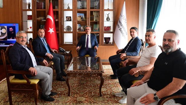 Başkan Güngör, Judo Federasyonu Başkanını ağırladı