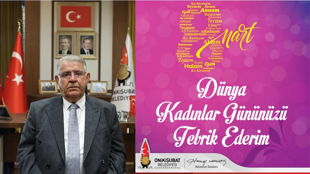 Başkan Mahçiçek, 'Kadınlar, insanlık için bir nefes kadar değerlidir'